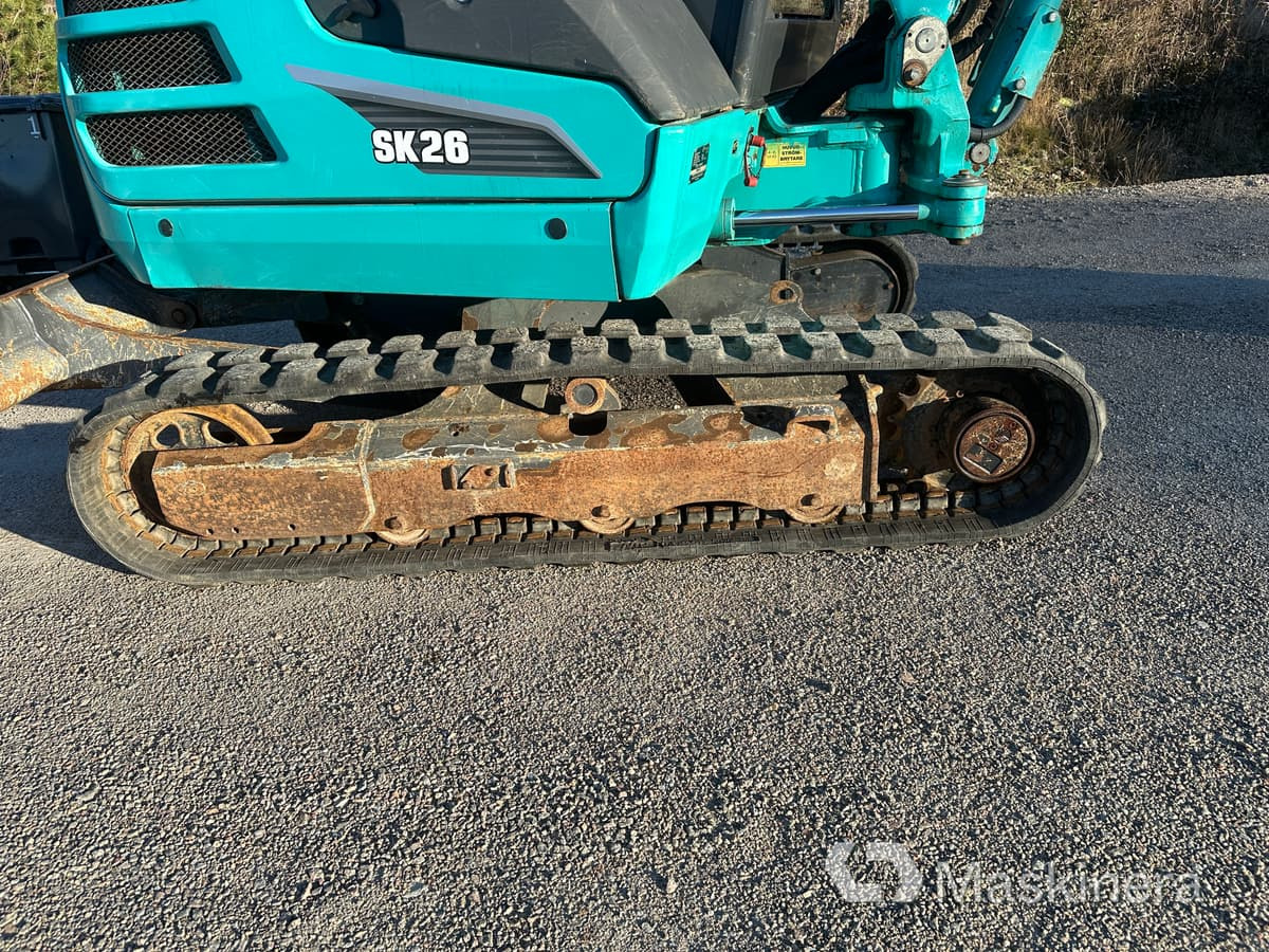 Kettenbagger Grävmaskin Kobelco SK26: das Bild 10