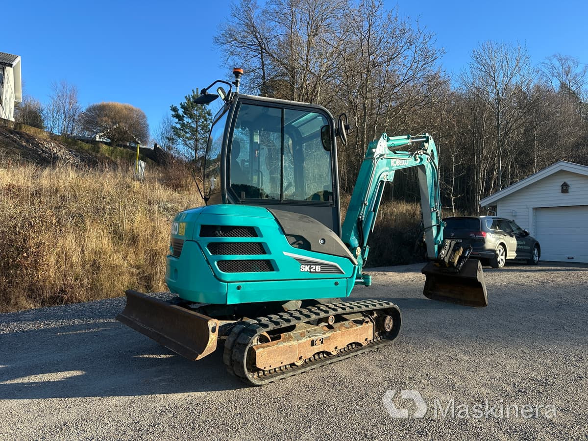 Grävmaskin Kobelco SK26 - Kettenbagger: das Bild 5 Grävmaskin Kobelco SK26 - Kettenbagger: das Bild 5