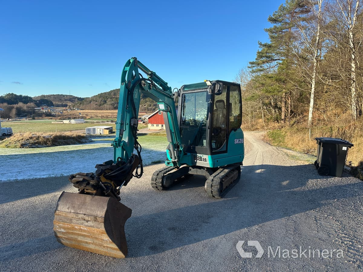 Kettenbagger Grävmaskin Kobelco SK26: das Bild 9