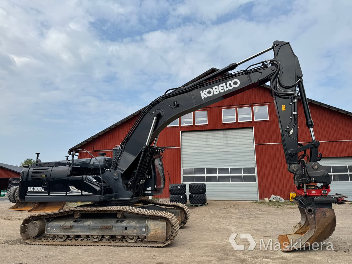 Grävmaskin Kobelco SK300LC med redskap - Kettenbagger: das Bild 4 Grävmaskin Kobelco SK300LC med redskap - Kettenbagger: das Bild 4