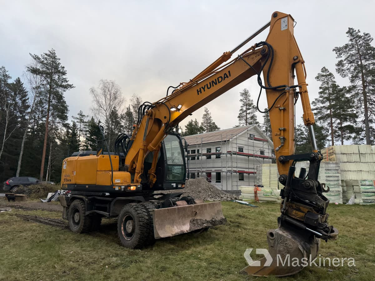 Hjulgrävare Hyundai Robex 170W-7A - Kettenbagger: das Bild 3 Hjulgrävare Hyundai Robex 170W-7A - Kettenbagger: das Bild 3