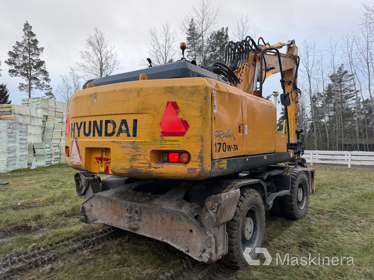 Hjulgrävare Hyundai Robex 170W-7A - Kettenbagger: das Bild 5 Hjulgrävare Hyundai Robex 170W-7A - Kettenbagger: das Bild 5