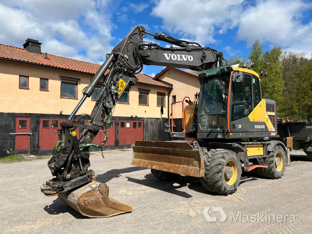 Hjulgrävare Volvo EWR150E med tillbehör - Kettenbagger: das Bild 2 Hjulgrävare Volvo EWR150E med tillbehör - Kettenbagger: das Bild 2