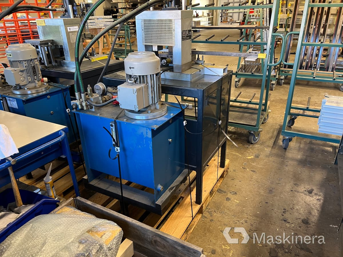 Hydraulisk press Santas Mekaniska DS88 - Abkantpresse: das Bild 4 Hydraulisk press Santas Mekaniska DS88 - Abkantpresse: das Bild 4