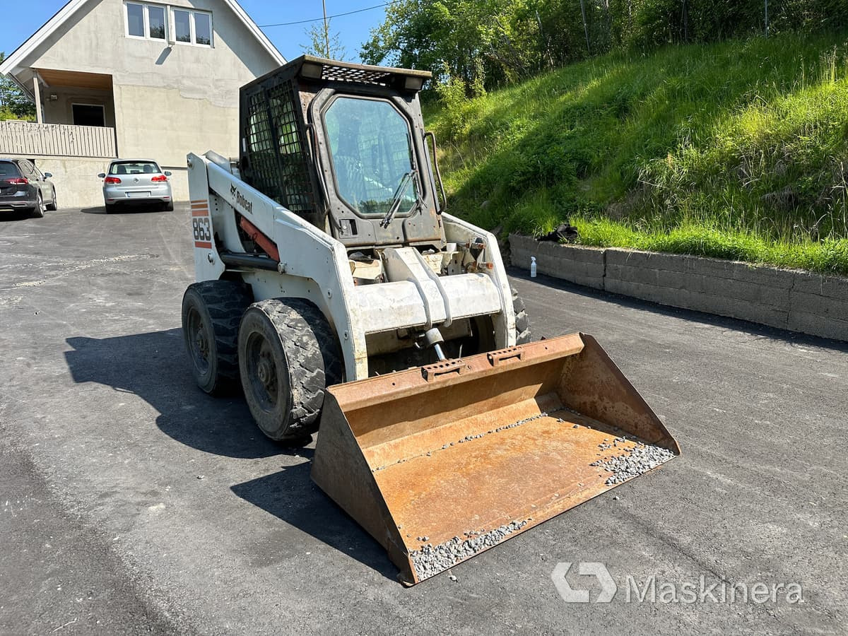 Kompaktlastare BobCat 863 - Kompaktlader: das Bild 1 Kompaktlastare BobCat 863 - Kompaktlader: das Bild 1