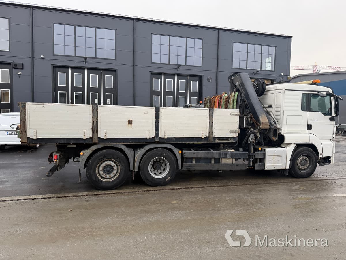 Kranväxlare Man TGS 26.480 med tillbehör - Pritsche LKW, Autokran: das Bild 3 Kranväxlare Man TGS 26.480 med tillbehör - Pritsche LKW, Autokran: das Bild 3