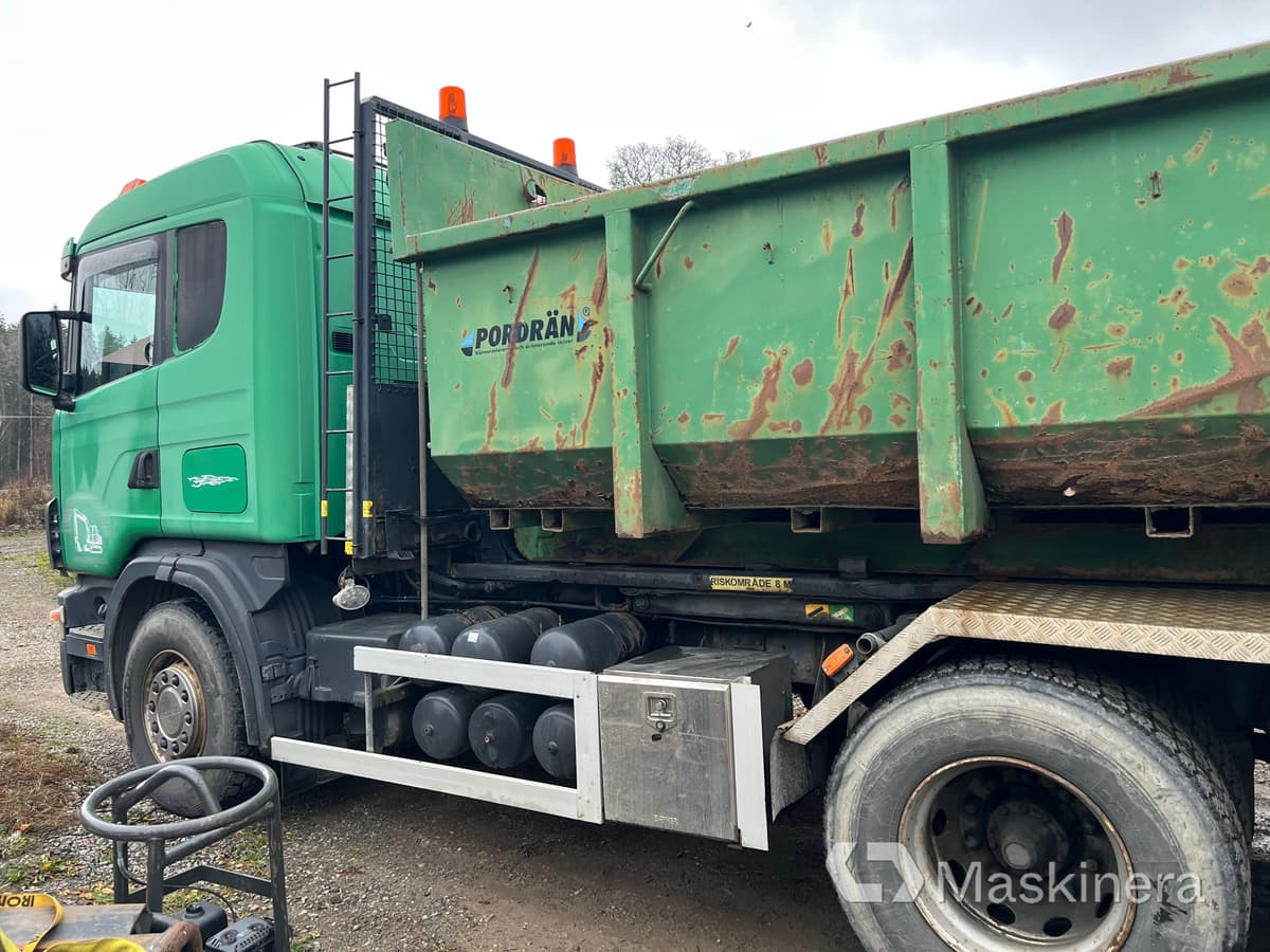 Lastväxlare Scania R124GB8X4 - Abrollkipper: das Bild 5 Lastväxlare Scania R124GB8X4 - Abrollkipper: das Bild 5