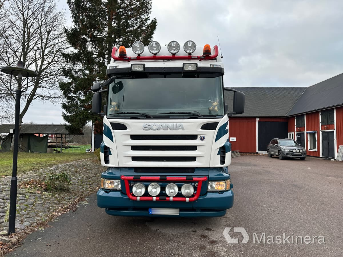 SCANIA R500LB6X4HHA Lastväxlare Scania R500 med FTG V10CX kran - Abrollkipper: das Bild 2 SCANIA R500LB6X4HHA Lastväxlare Scania R500 med FTG V10CX kran - Abrollkipper: das Bild 2