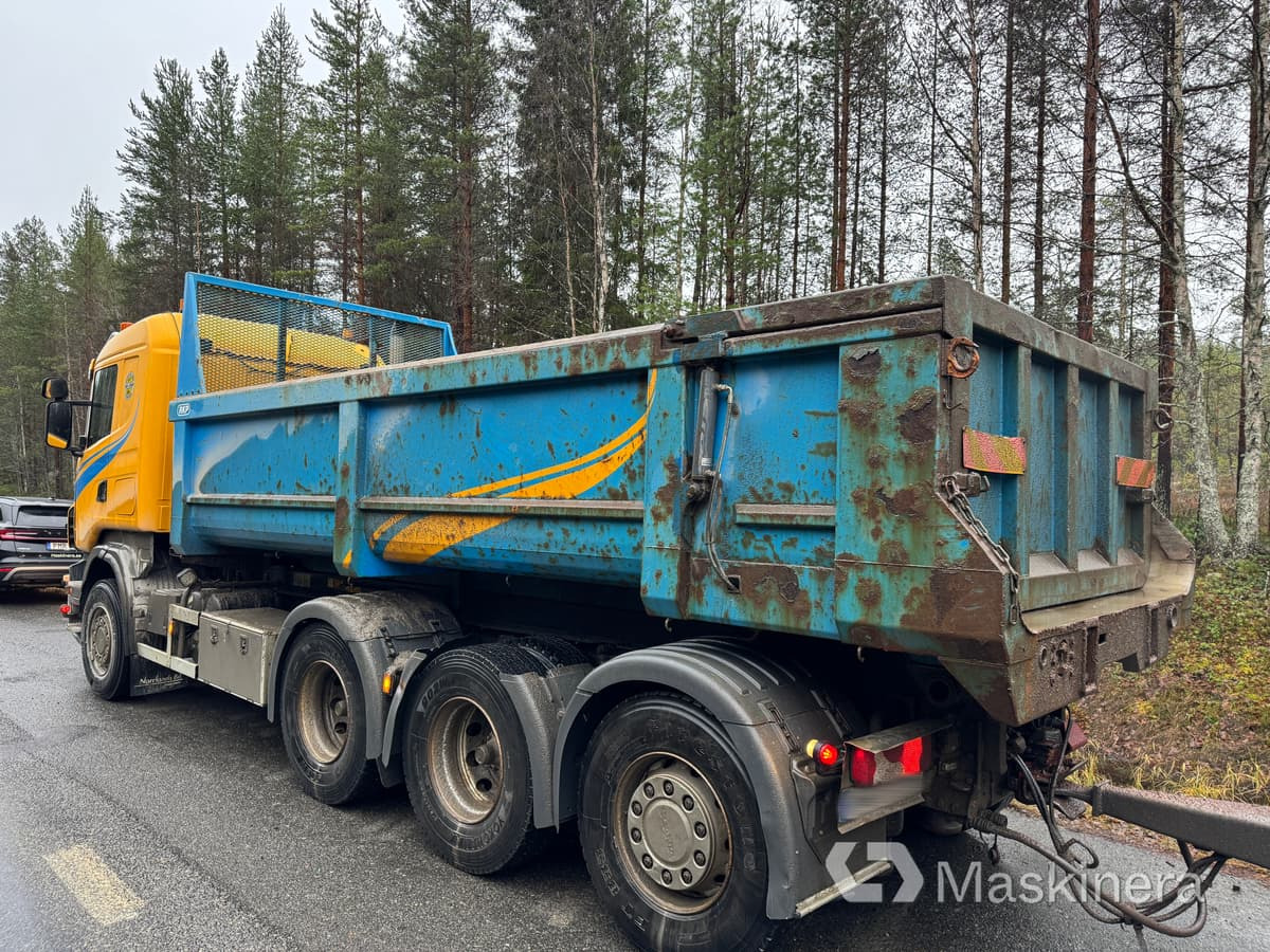 Scania R500LB8X4*4HHA Kassett bil Scania R500 tridem med vagn - Kipper: das Bild 4 Scania R500LB8X4*4HHA Kassett bil Scania R500 tridem med vagn - Kipper: das Bild 4