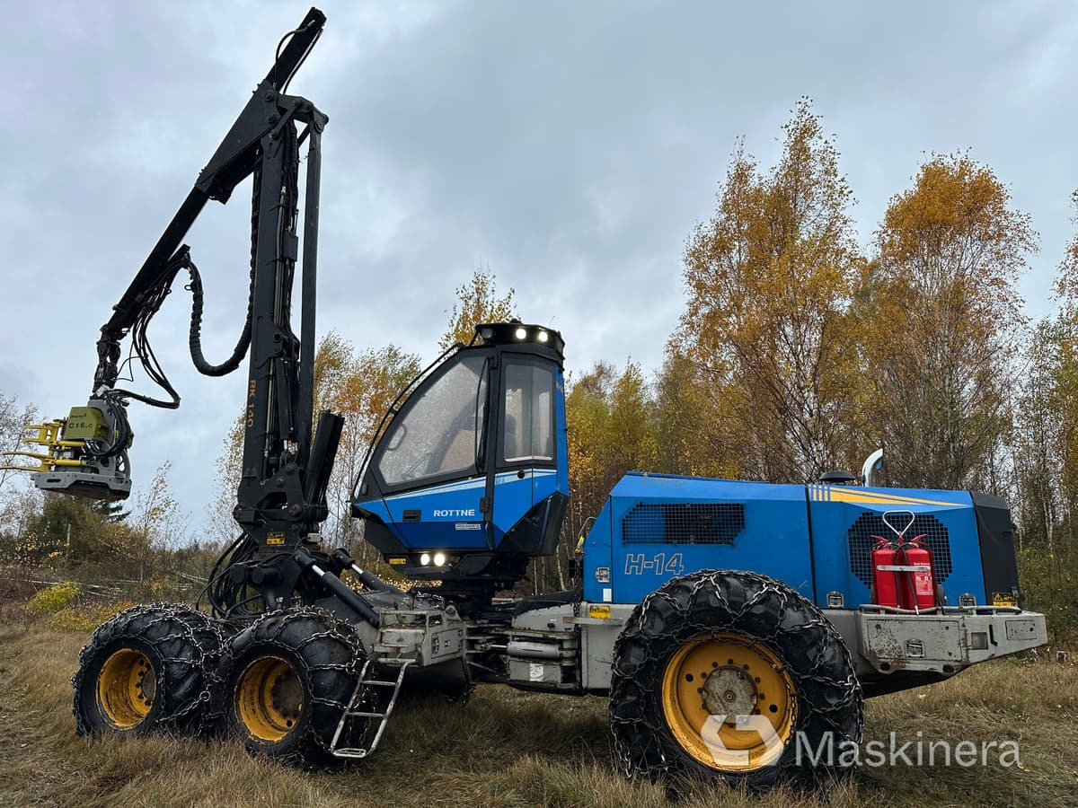 Skördare Rottne H14 - Harvester: das Bild 2 Skördare Rottne H14 - Harvester: das Bild 2