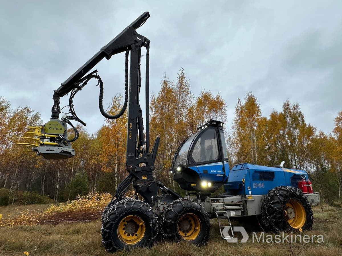 Skördare Rottne H14 - Harvester: das Bild 1 Skördare Rottne H14 - Harvester: das Bild 1