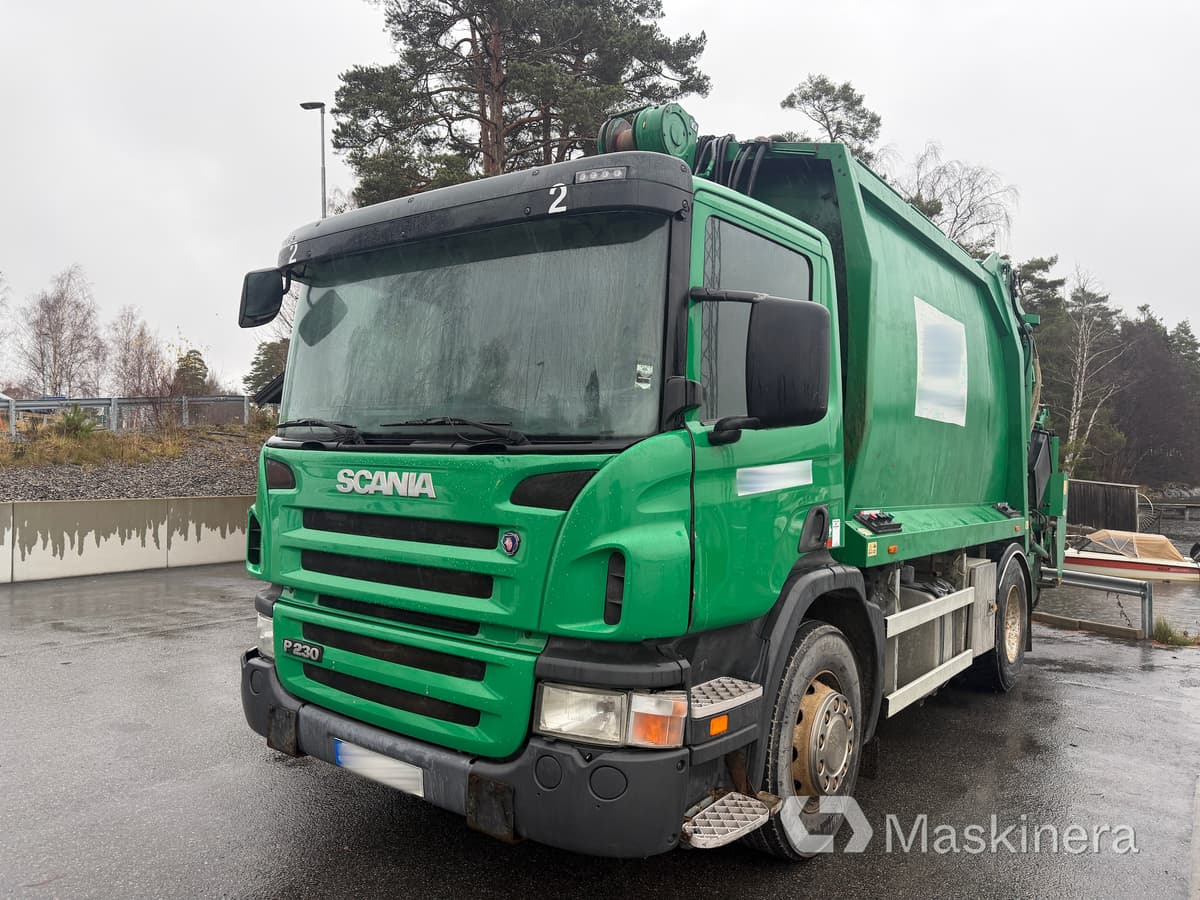 Sopbil Scania P230 - Müllwagen: das Bild 1 Sopbil Scania P230 - Müllwagen: das Bild 1
