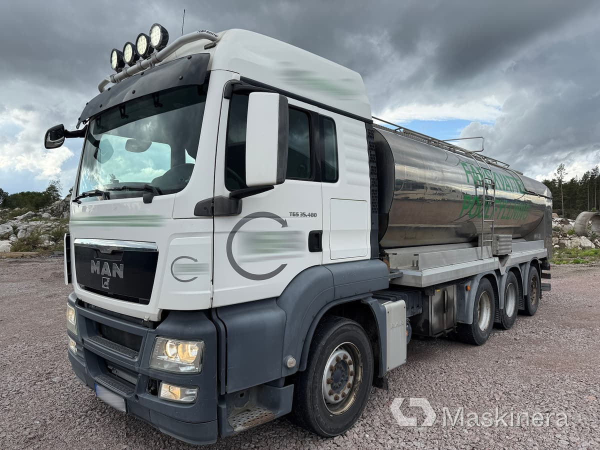 Vatten/Tankbil Man TGS 35.480 8X4-4 BL - Tankwagen: das Bild 1 Vatten/Tankbil Man TGS 35.480 8X4-4 BL - Tankwagen: das Bild 1