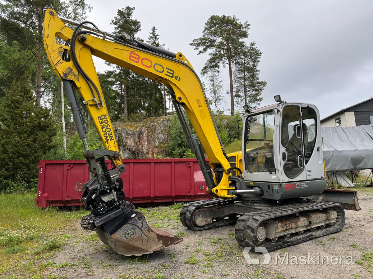 Wacker Neuson 8003-2 Grävmaskin Wacker Neuson 8003 RD - Kettenbagger: das Bild 1 Wacker Neuson 8003-2 Grävmaskin Wacker Neuson 8003 RD - Kettenbagger: das Bild 1