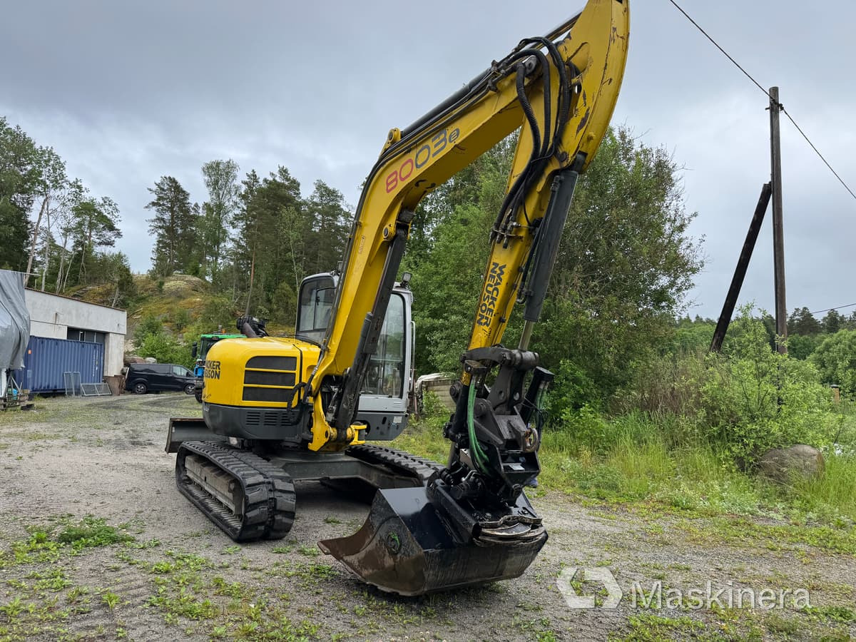 Wacker Neuson 8003-2 Grävmaskin Wacker Neuson 8003 RD - Kettenbagger: das Bild 3 Wacker Neuson 8003-2 Grävmaskin Wacker Neuson 8003 RD - Kettenbagger: das Bild 3