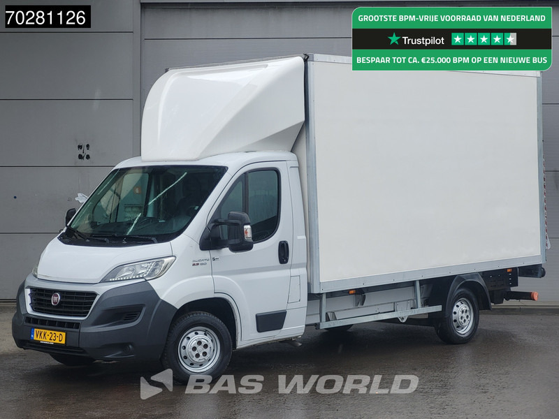 Fiat Ducato 130pk Euro6 Laadklep Bakwagen Zijdeur Airco Cruise Meubelbak Koffer 20m3 Airco Cruise control - Koffer Transporter: das Bild 1 Fiat Ducato 130pk Euro6 Laadklep Bakwagen Zijdeur Airco Cruise Meubelbak Koffer 20m3 Airco Cruise control - Koffer Transporter: das Bild 1