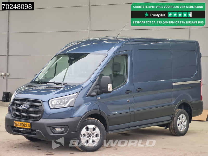 Kastenwagen neu kaufen Ford Transit 165pk Automaat 2025 model Dubbele schuifdeur L2H2 ACC 360camera Navi CarPlay Xenon Camera 10m3 Airco: das Bild 1