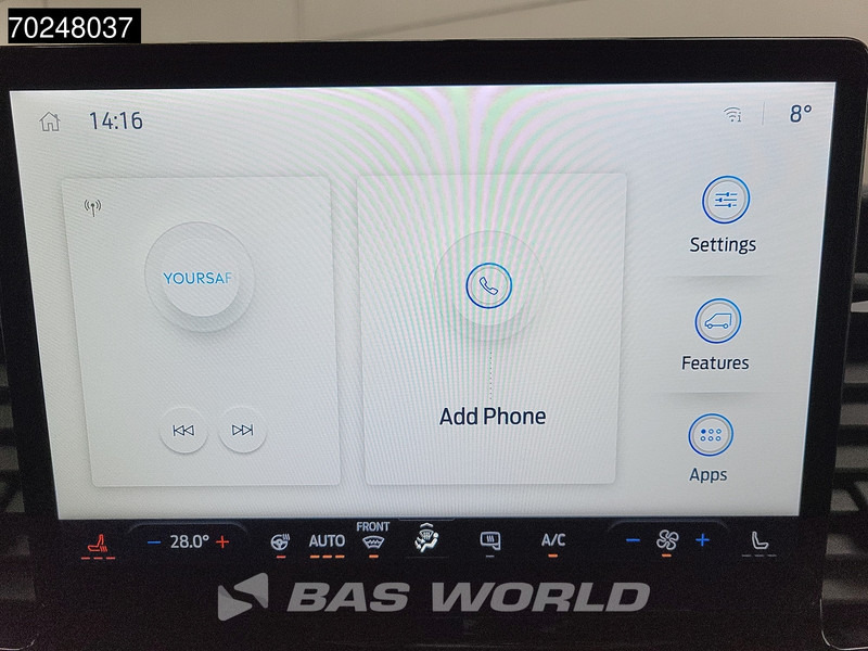 Kastenwagen neu kaufen Ford Transit 165pk Automaat Limited Black Edition L3H2 Nwe model! CarPlay Xenon Camera 11m3 Airco Cruise control: das Bild 13
