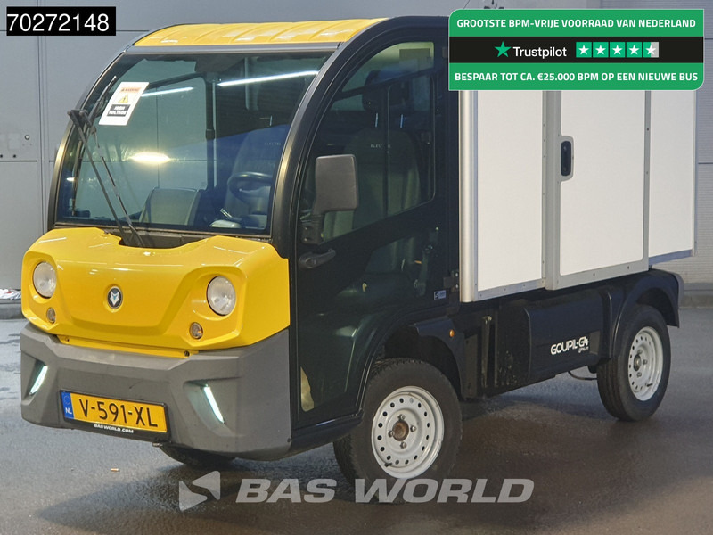 Goupil G4 100% Elektrisch 1153kg laadvermogen 10kWh WTLP 2m3 - Koffer Transporter, Elektro-Transporter: das Bild 1 Goupil G4 100% Elektrisch 1153kg laadvermogen 10kWh WTLP 2m3 - Koffer Transporter, Elektro-Transporter: das Bild 1