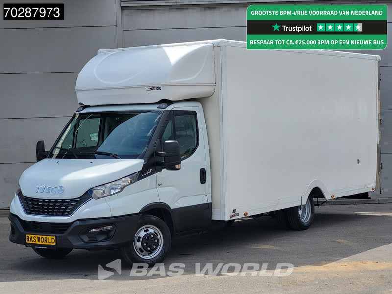 Iveco 35C14 Automaat Luchtvering 530cm lang! Verkoopwagen Bakwagen Airco Cruise Camera Euro6 Meubelbak Plancher Foodtruck Paardenwagen 30m3 - Koffer Transporter: das Bild 1 Iveco 35C14 Automaat Luchtvering 530cm lang! Verkoopwagen Bakwagen Airco Cruise Camera Euro6 Meubelbak Plancher Foodtruck Paardenwagen 30m3 - Koffer Transporter: das Bild 1