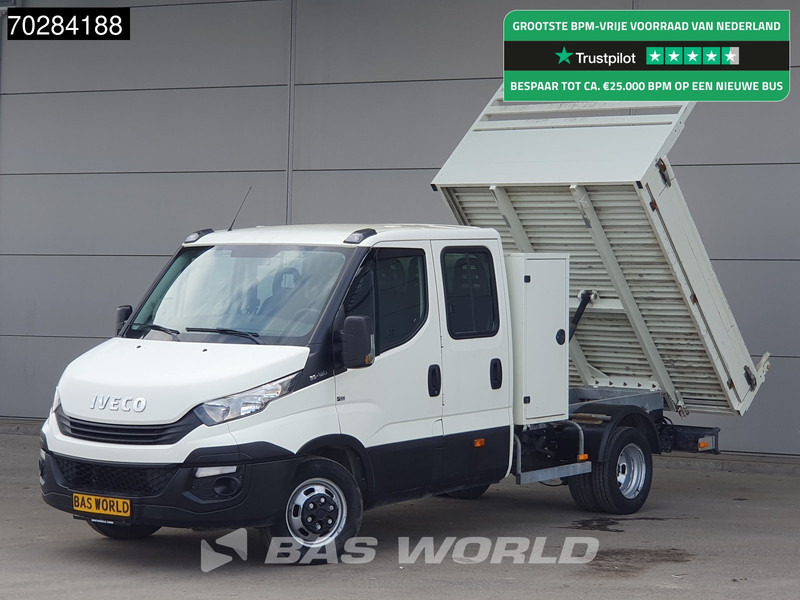 Iveco Daily 35C12 Kipper met Kist Dubbel Cabine Dubbellucht 3,5t Trekhaak Airco Cruise Euro6 Tipper Benne Kieper 2m3 Airco Trekhaak Cruise c - Kipper Transporter: das Bild 1 Iveco Daily 35C12 Kipper met Kist Dubbel Cabine Dubbellucht 3,5t Trekhaak Airco Cruise Euro6 Tipper Benne Kieper 2m3 Airco Trekhaak Cruise c - Kipper Transporter: das Bild 1