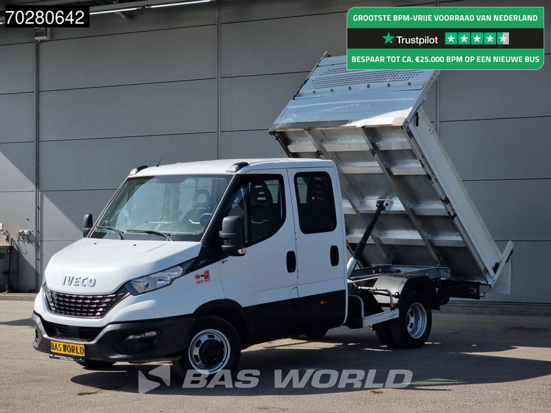 Iveco Daily 35C14 Kipper Dubbel Cabine Dubbellucht 3,5t Trekhaak Airco Cruise Euro6 Tipper Benne Kieper Airco Dubbel cabine Trekhaak Cruise - Kipper Transporter: das Bild 1 Iveco Daily 35C14 Kipper Dubbel Cabine Dubbellucht 3,5t Trekhaak Airco Cruise Euro6 Tipper Benne Kieper Airco Dubbel cabine Trekhaak Cruise - Kipper Transporter: das Bild 1