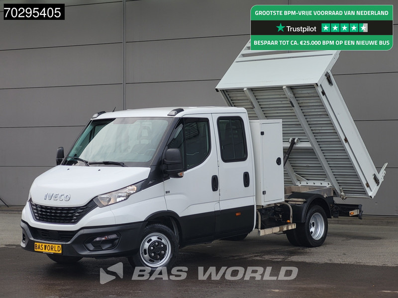 Iveco Daily 35C14 Kipper met Kist Dubbel Cabine Dubbellucht 3,5t Trekhaak Airco Cruise Euro6 Kieper Tipper Benne Airco Trekhaak Cruise contr - Kipper Transporter: das Bild 1 Iveco Daily 35C14 Kipper met Kist Dubbel Cabine Dubbellucht 3,5t Trekhaak Airco Cruise Euro6 Kieper Tipper Benne Airco Trekhaak Cruise contr - Kipper Transporter: das Bild 1