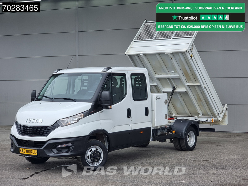 Iveco Daily 35C16 Kipper met Kist Dubbel Cabine Dubbellucht 3,5t Trekhaak Navi Airco Cruise Camera Euro6 Kieper Tipper Benne 2m3 Airco Trekh - Kipper Transporter: das Bild 1 Iveco Daily 35C16 Kipper met Kist Dubbel Cabine Dubbellucht 3,5t Trekhaak Navi Airco Cruise Camera Euro6 Kieper Tipper Benne 2m3 Airco Trekh - Kipper Transporter: das Bild 1
