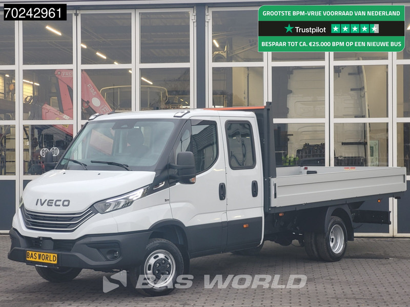 Iveco Daily 35C18 3.0 180PK Nwe model 2025 Dubbel Cabine Open laadbak Navi ACC LED 3,5T Trekvermogen Pritsche Pickup Airco Dubbel cabine - Pritsche Transporter: das Bild 1 Iveco Daily 35C18 3.0 180PK Nwe model 2025 Dubbel Cabine Open laadbak Navi ACC LED 3,5T Trekvermogen Pritsche Pickup Airco Dubbel cabine - Pritsche Transporter: das Bild 1