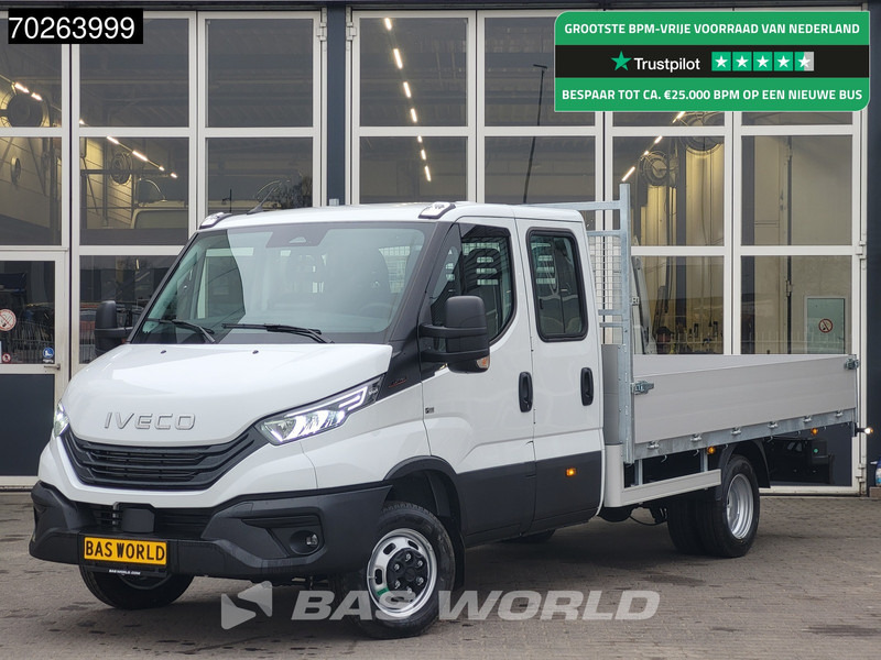 Iveco Daily 35C18 3.0 180PK Nwe model 2025 NL Open laadbak Dubbel Cabine Navi Camera Cruise LED 3,5T Trekvermogen Pritsche Pickup 3m3 Airco - Pritsche Transporter: das Bild 1 Iveco Daily 35C18 3.0 180PK Nwe model 2025 NL Open laadbak Dubbel Cabine Navi Camera Cruise LED 3,5T Trekvermogen Pritsche Pickup 3m3 Airco - Pritsche Transporter: das Bild 1