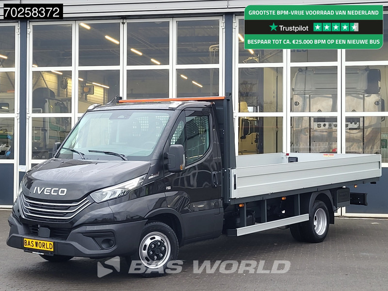 Iveco Daily 35C21 3.0L 210PK 2025model Open laadbak CarPlay ACC LED 3,5T Trekvermogen Pritsche Pickup Airco - Pritsche Transporter: das Bild 1 Iveco Daily 35C21 3.0L 210PK 2025model Open laadbak CarPlay ACC LED 3,5T Trekvermogen Pritsche Pickup Airco - Pritsche Transporter: das Bild 1