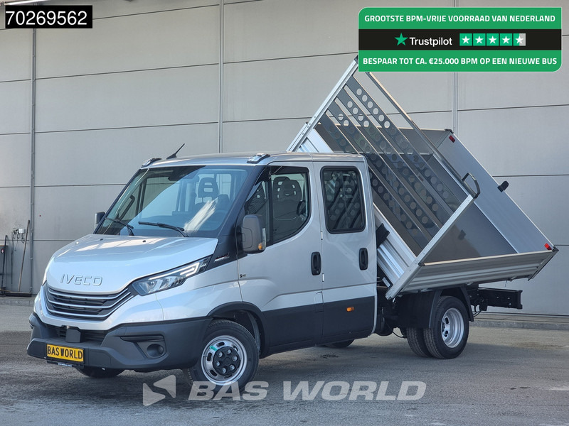Iveco Daily 35C21 3 zijdige Kipper Dubbel Cabine 210PK 3.0L Dubbellucht Airco Cruise LED Camera Tipper Benne Kieper 2m3 Airco Dubbel cabine - Kipper Transporter: das Bild 1 Iveco Daily 35C21 3 zijdige Kipper Dubbel Cabine 210PK 3.0L Dubbellucht Airco Cruise LED Camera Tipper Benne Kieper 2m3 Airco Dubbel cabine - Kipper Transporter: das Bild 1