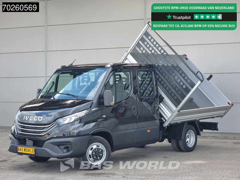 Iveco Daily 35C21 3 zijdige Kipper Dubbel Cabine 210PK 3.0L Dubbellucht Airco Cruise LED Camera Tipper Benne Kieper 2m3 Airco - Kipper Transporter: das Bild 1 Iveco Daily 35C21 3 zijdige Kipper Dubbel Cabine 210PK 3.0L Dubbellucht Airco Cruise LED Camera Tipper Benne Kieper 2m3 Airco - Kipper Transporter: das Bild 1