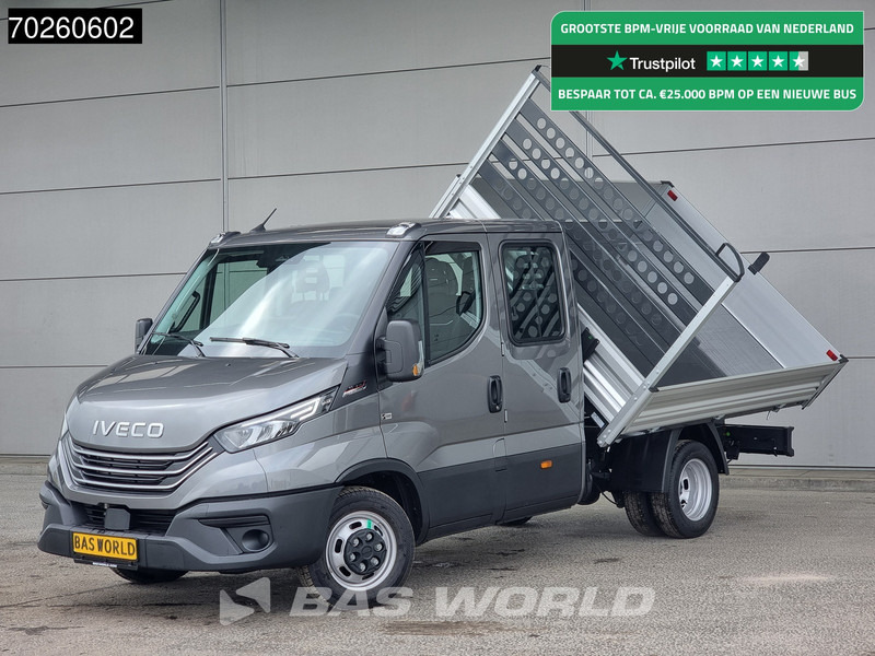 Iveco Daily 35C21 3 zijdige Kipper Dubbel Cabine 210PK 3.0L Dubbellucht Airco Cruise LED Camera Tipper Benne Kieper 2m3 Airco - Kipper Transporter: das Bild 1 Iveco Daily 35C21 3 zijdige Kipper Dubbel Cabine 210PK 3.0L Dubbellucht Airco Cruise LED Camera Tipper Benne Kieper 2m3 Airco - Kipper Transporter: das Bild 1