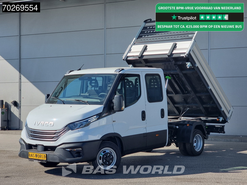 Iveco Daily 35C21 3 zijdige Kipper Dubbel Cabine 210PK 3.0L Dubbellucht Airco Cruise LED Camera Tipper Benne Kieper 2m3 Airco Trekhaak - Kipper Transporter: das Bild 1 Iveco Daily 35C21 3 zijdige Kipper Dubbel Cabine 210PK 3.0L Dubbellucht Airco Cruise LED Camera Tipper Benne Kieper 2m3 Airco Trekhaak - Kipper Transporter: das Bild 1