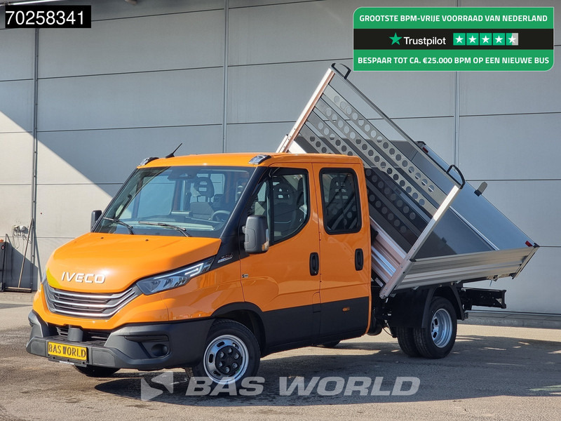 Iveco Daily 35C21 3 zijdige Kipper Dubbel Cabine 210PK 3.0L Dubbellucht Airco Cruise LED Camera Tipper Benne Kieper 2m3 Airco Trekhaak - Kipper Transporter: das Bild 1 Iveco Daily 35C21 3 zijdige Kipper Dubbel Cabine 210PK 3.0L Dubbellucht Airco Cruise LED Camera Tipper Benne Kieper 2m3 Airco Trekhaak - Kipper Transporter: das Bild 1