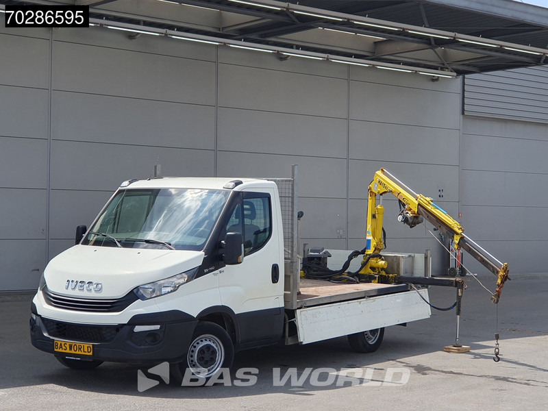 Iveco Daily 35S14 Kraanwagen Open Laadbak Hyva HA15 Euro6 3,5t Trekhaak Crane Kranwagen Kraan Pritsche Pickup Open Box Trekhaak - Pritsche Transporter: das Bild 5 Iveco Daily 35S14 Kraanwagen Open Laadbak Hyva HA15 Euro6 3,5t Trekhaak Crane Kranwagen Kraan Pritsche Pickup Open Box Trekhaak - Pritsche Transporter: das Bild 5