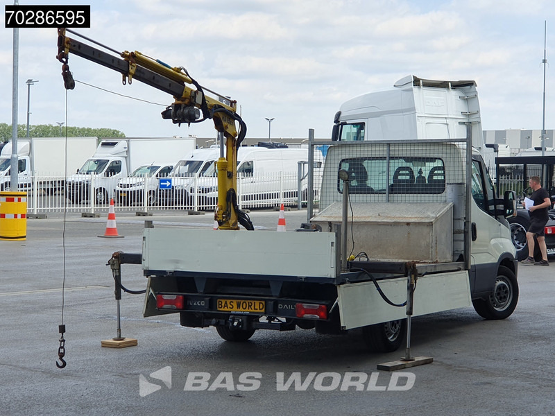 Iveco Daily 35S14 Kraanwagen Open Laadbak Hyva HA15 Euro6 3,5t Trekhaak Crane Kranwagen Kraan Pritsche Pickup Open Box Trekhaak - Pritsche Transporter: das Bild 3 Iveco Daily 35S14 Kraanwagen Open Laadbak Hyva HA15 Euro6 3,5t Trekhaak Crane Kranwagen Kraan Pritsche Pickup Open Box Trekhaak - Pritsche Transporter: das Bild 3