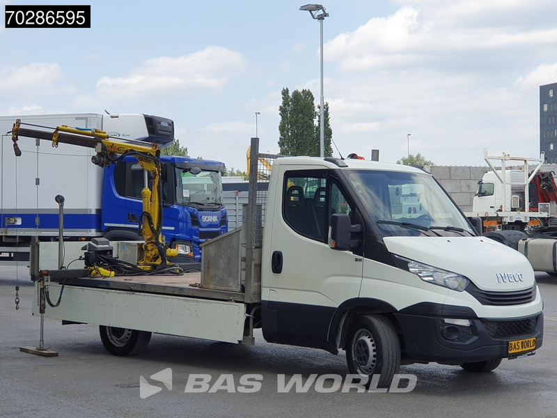 Iveco Daily 35S14 Kraanwagen Open Laadbak Hyva HA15 Euro6 3,5t Trekhaak Crane Kranwagen Kraan Pritsche Pickup Open Box Trekhaak - Pritsche Transporter: das Bild 2 Iveco Daily 35S14 Kraanwagen Open Laadbak Hyva HA15 Euro6 3,5t Trekhaak Crane Kranwagen Kraan Pritsche Pickup Open Box Trekhaak - Pritsche Transporter: das Bild 2