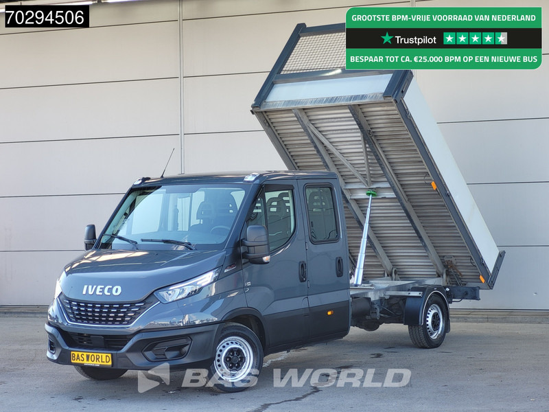 Iveco Daily 35S18 3.0L Automaat Kipper Dubbel Cabine 180PK 3,5t Trekhaak LED Airco Cruise Euro6 Kieper Tipper Benne 3m3 Airco Trekhaak Cruis - Kipper Transporter: das Bild 1 Iveco Daily 35S18 3.0L Automaat Kipper Dubbel Cabine 180PK 3,5t Trekhaak LED Airco Cruise Euro6 Kieper Tipper Benne 3m3 Airco Trekhaak Cruis - Kipper Transporter: das Bild 1