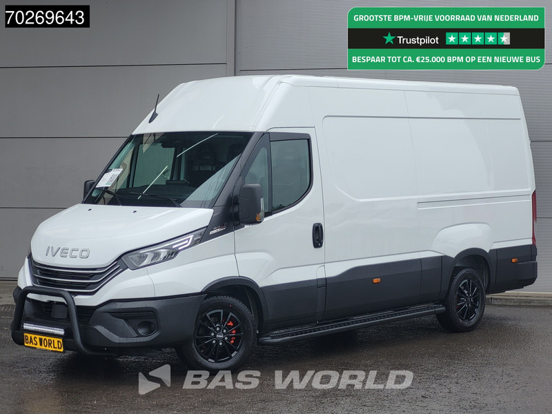 Iveco Daily 35S21 3.0L Automaat Black Edition 2025 model L2H2 Trekhaak Tacho ACC LED CarPlay Velgen Camera 12m3 Airco Trekhaak - Kastenwagen: das Bild 1 Iveco Daily 35S21 3.0L Automaat Black Edition 2025 model L2H2 Trekhaak Tacho ACC LED CarPlay Velgen Camera 12m3 Airco Trekhaak - Kastenwagen: das Bild 1