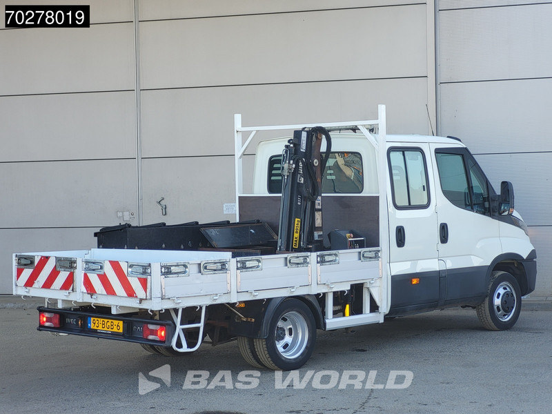 Pritsche Transporter Iveco Daily 50C17 3.0L Automaat DC Open laadbak Kraan Hiab 017T-2 Airco APK 10-2025 Pickup Crane Kraanwagen Pritsche Airco Dubbel cabine: das Bild 7