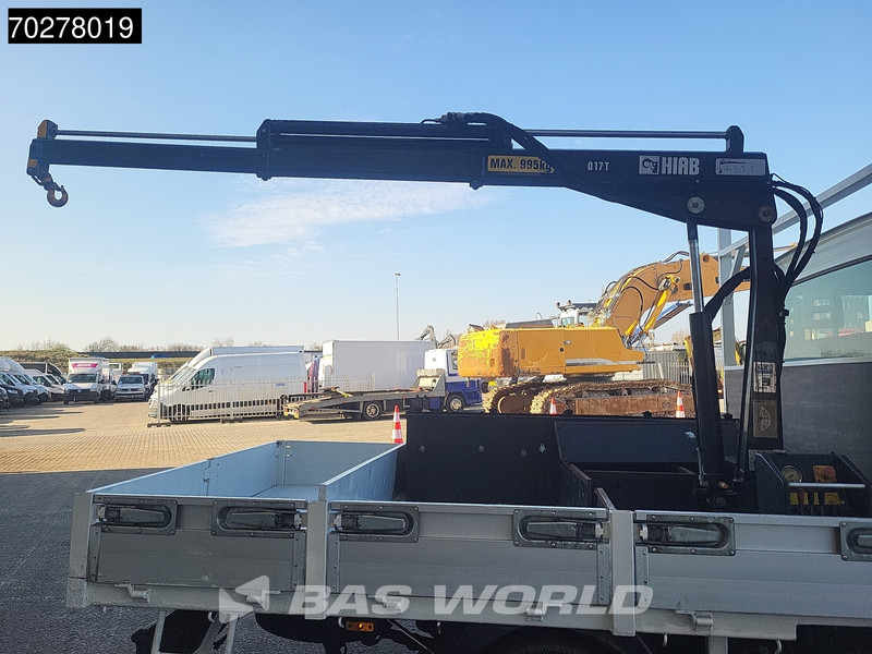 Pritsche Transporter Iveco Daily 50C17 3.0L Automaat DC Open laadbak Kraan Hiab 017T-2 Airco APK 10-2025 Pickup Crane Kraanwagen Pritsche Airco Dubbel cabine: das Bild 8