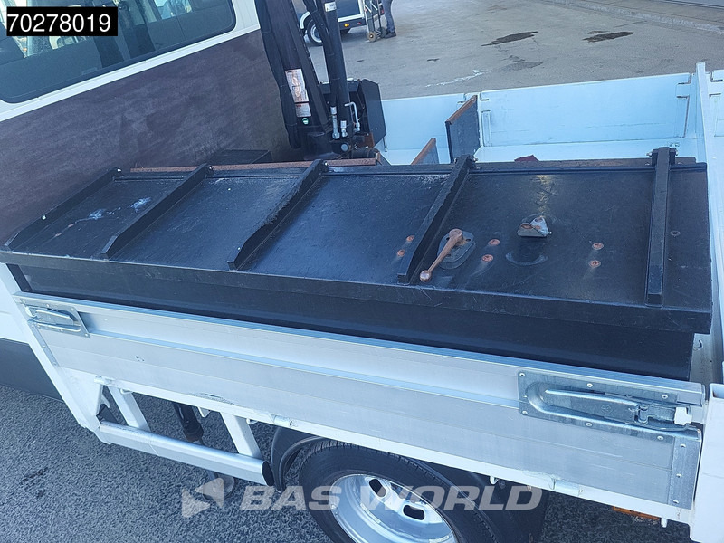 Pritsche Transporter Iveco Daily 50C17 3.0L Automaat DC Open laadbak Kraan Hiab 017T-2 Airco APK 10-2025 Pickup Crane Kraanwagen Pritsche Airco Dubbel cabine: das Bild 9