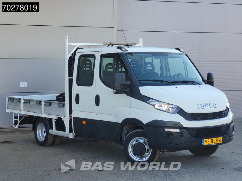 Iveco Daily 50C17 3.0L Automaat DC Open laadbak Kraan Hiab 017T-2 Airco APK 10-2025 Pickup Crane Kraanwagen Pritsche Airco Dubbel cabine - Pritsche Transporter: das Bild 3 Iveco Daily 50C17 3.0L Automaat DC Open laadbak Kraan Hiab 017T-2 Airco APK 10-2025 Pickup Crane Kraanwagen Pritsche Airco Dubbel cabine - Pritsche Transporter: das Bild 3