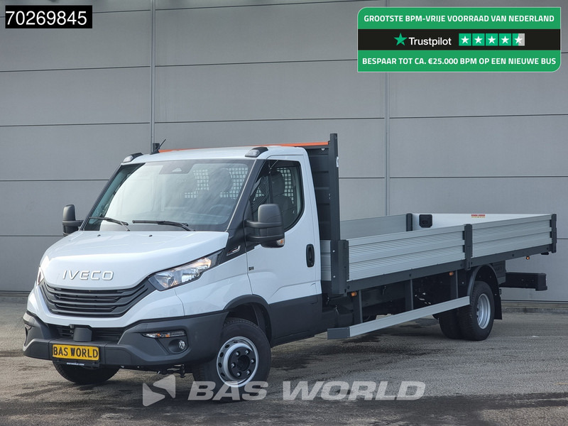 Iveco Daily 70C18 3.0L Automaat 525cm Open laadbak XXL Trekhaak ACC Navi Airco Pickup Pritsche 5m3 Airco Trekhaak - Pritsche Transporter: das Bild 1 Iveco Daily 70C18 3.0L Automaat 525cm Open laadbak XXL Trekhaak ACC Navi Airco Pickup Pritsche 5m3 Airco Trekhaak - Pritsche Transporter: das Bild 1