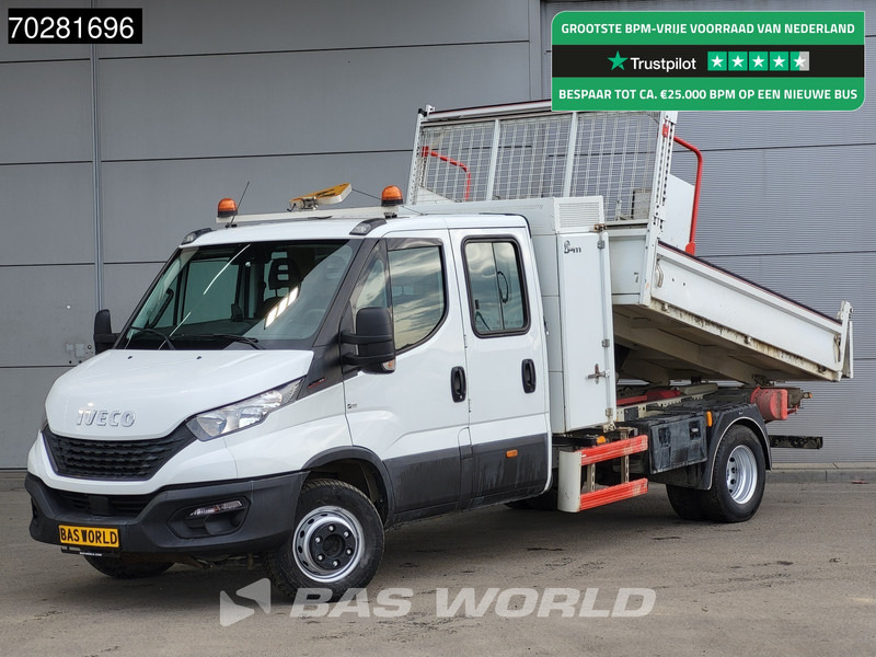 Iveco Daily 70C18 3.0L Kipper Dubbel Cabine Dubbellucht 3,5t Trekhaak Airco Cruise Euro6 Tipper Benne Kieper 2m3 Airco Trekhaak Cruise contr - Kipper Transporter: das Bild 1 Iveco Daily 70C18 3.0L Kipper Dubbel Cabine Dubbellucht 3,5t Trekhaak Airco Cruise Euro6 Tipper Benne Kieper 2m3 Airco Trekhaak Cruise contr - Kipper Transporter: das Bild 1