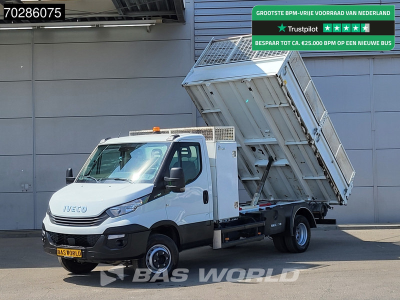 Iveco Daily 72C18 3.0L Kipper Dubbellucht 3,5t Trekhaak Airco Cruise Euro6 Tipper Benne Kieper 7m3 Airco Trekhaak Cruise control - Kipper Transporter: das Bild 1 Iveco Daily 72C18 3.0L Kipper Dubbellucht 3,5t Trekhaak Airco Cruise Euro6 Tipper Benne Kieper 7m3 Airco Trekhaak Cruise control - Kipper Transporter: das Bild 1