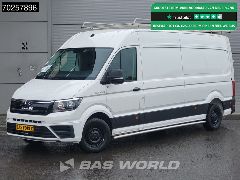 MAN TGE 3.140 Automaat Special Edition L4H3 Imperiaal Camera Airco Parkeersensoren L3H2 Airco - Kastenwagen: das Bild 1 MAN TGE 3.140 Automaat Special Edition L4H3 Imperiaal Camera Airco Parkeersensoren L3H2 Airco - Kastenwagen: das Bild 1