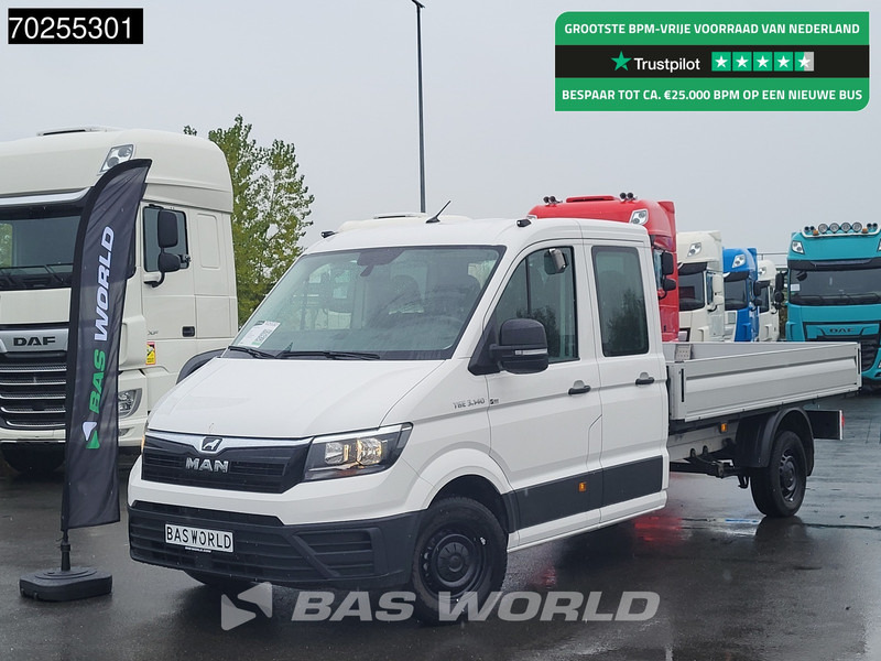 MAN TGE 3.140 Automatik Pritsche AHK Doppel Kabine Klima Tempomat Pickup Airco Trekhaak Cruise control - Pritsche Transporter: das Bild 1 MAN TGE 3.140 Automatik Pritsche AHK Doppel Kabine Klima Tempomat Pickup Airco Trekhaak Cruise control - Pritsche Transporter: das Bild 1